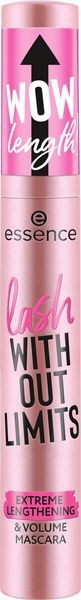 essence lash WITHOUT LIMITS EXTREME LENGTHENING & VOLUME MASCARA 01 Ultra Black13ml